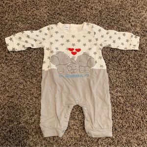 Gender Neutral Elephant Outfit